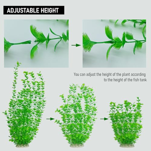 23.6 Inch Tall Aquarium Plants (Green (Style A))