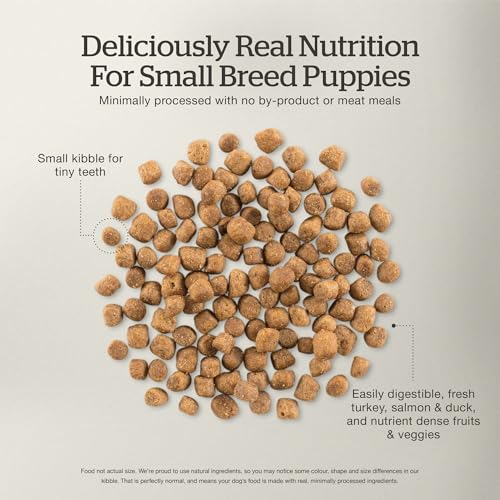 Grain Free Small Breed Dry Puppy Food with Turkey (3.5 Pound (Pack of 1))
