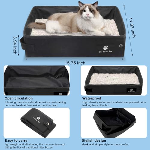 Cat Carrier Soft (Green & Black)