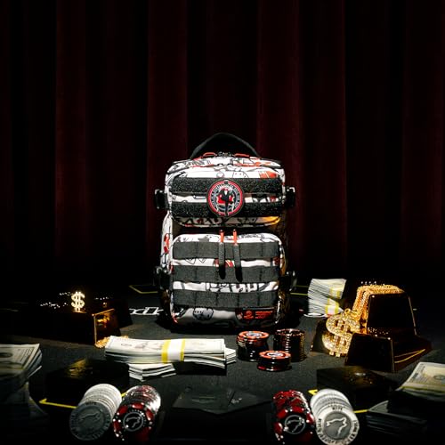 9L Mini Backpack 1000D Compact Gym EDC Bag (High Stakes)