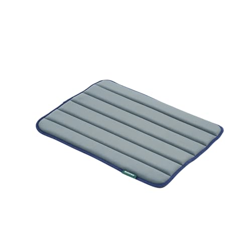 Dog Crate Pad (24.0"L x 18.0"W x 0.8"Th / Dusty Blue, 1 Pack)