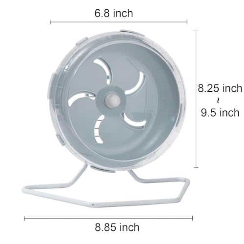 Silent Hamster Wheel 7 inch (Blue)