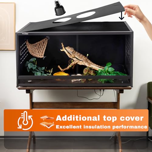 PVC Reptile Enclosure 3 Tier 40"x16"x16" with Spacers (Three 40x16x16''-44 Gallon with Kit)