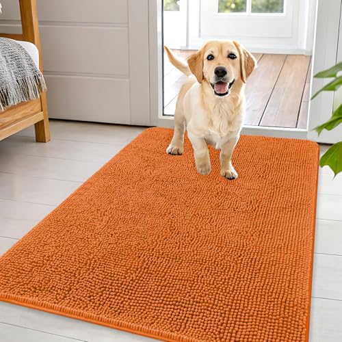 Dog Door Mat for Muddy Paws 44x32 (Clay / 44" X 32")