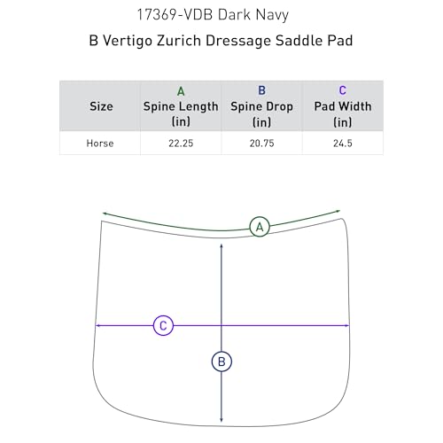 B Vertigo Zurich Quilted Quick (Dark Navy / Horse)