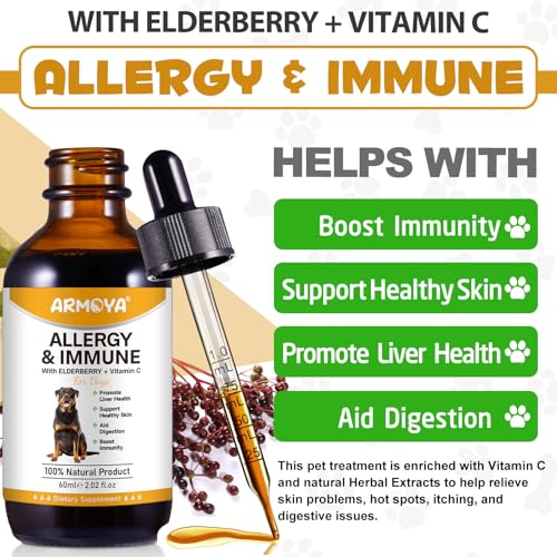 Allergy Relief Drops for Dogs