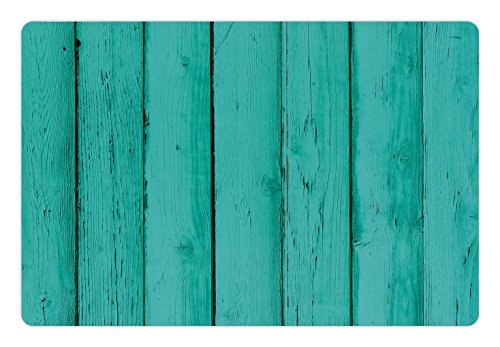 Mint Pet Mat for Food and Water (Green)