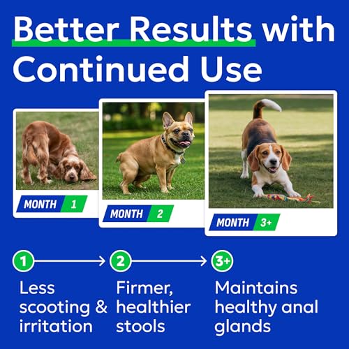 Dog Anal Gland Treatment Chews (Gland Guard / 240Ct Bacon)