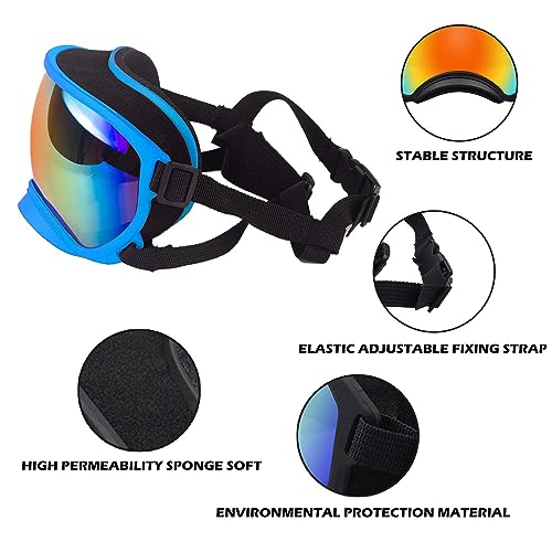 Medium Dog Sunglasses with Adjustable Strap UV Protection
