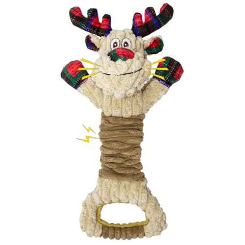 Christmas Squeaky Dog Toy (Lajiao deer)