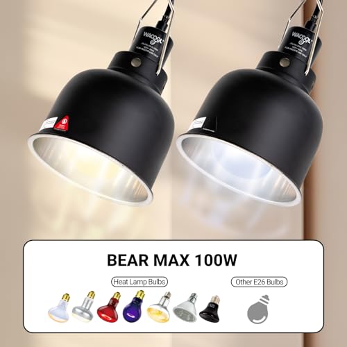 Reptile Light Fixture 2 Pack (5.5 inch-2pack)