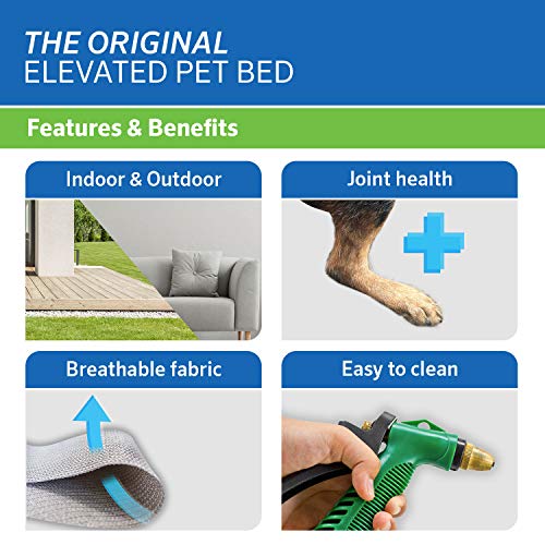 Original Elevated Dog Bed (Medium Dog Bed / Nutmeg (Pack of 1))