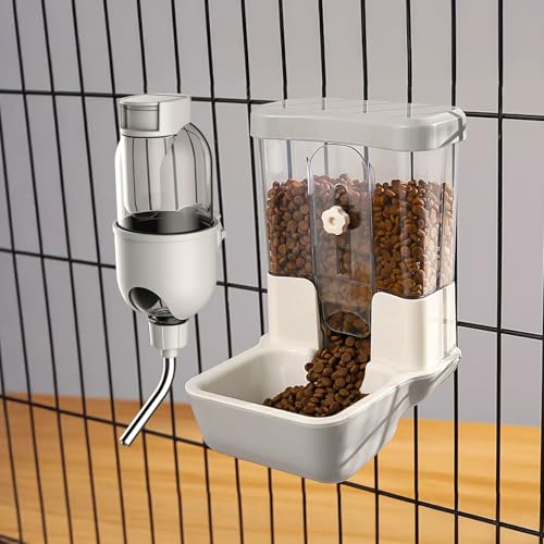 Automatic Pet Food Water Dispenser (Gray)