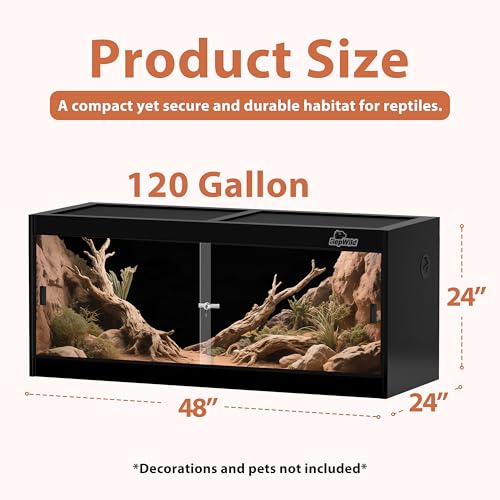 4x2x2 120 Gallon (48"W x 24"D x 24"H)