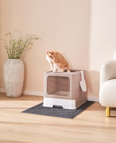 Cat Litter Box with X (Upgrade Coffee)