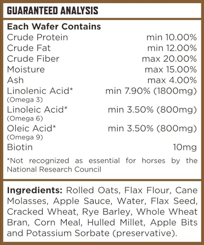 Omega Wafers Superior Horse (120 Count (4 Month Supply))
