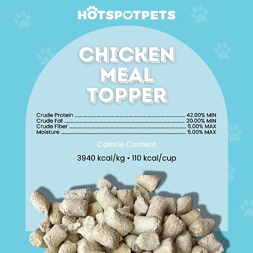 Freeze Dried Raw Chicken Meal Toppers for Dogs