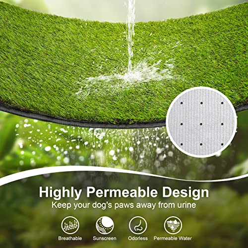 Dog Grass Pad with Tray