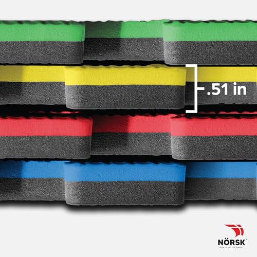 Reversible EVA Foam Play Mats (Multi Color / 4 Tiles - 16 Sq. Ft)