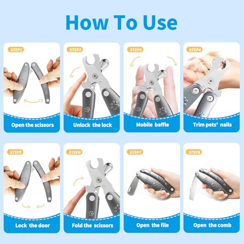 Best Dog Nail Clippers for Anxiety Sensitive Dogs with Thick Nail