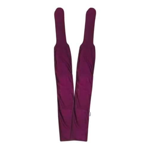Spandex Horse Tail Bag Only for Horses (Burgundy ( Pack Of 2 ))