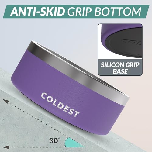 Coldest Dog Bowl (100 oz / Galaxy Purple)