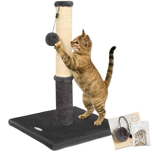 Cat Scratching Post (21.6" / Smokey Gray)