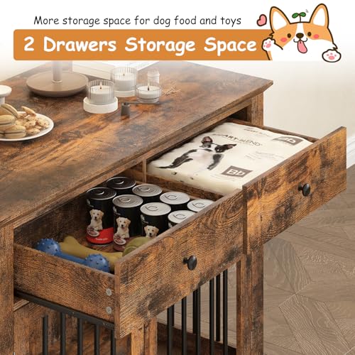 Dog Crate Furniture (Brown)