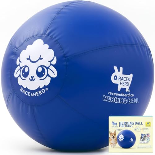 18" Original Herding Ball for Dogs (Ocean - S 18" Herding Ball Set / S 18")