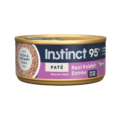 Original Grain Free Real Rabbit Recipe Natural Wet Canned Cat Food by Nature's Variety (5.5 Ounce (Pack of 12))