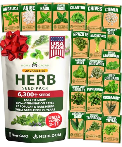 Premium Herb Seeds Variety Pack