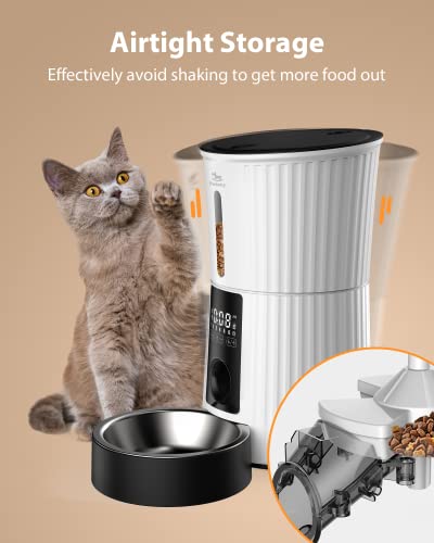 Timed Automatic Cat Feeder (White)