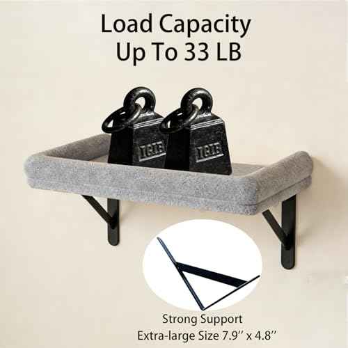 Cat Wall Shelves (Light Gray)