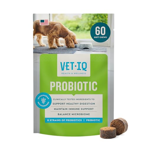 Probiotic Supplement for Dogs (60 Count)