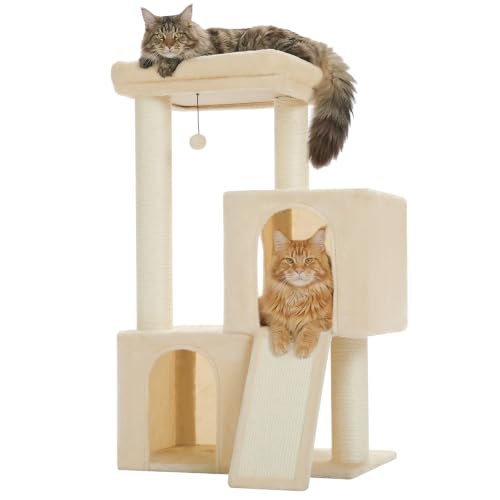 Large Cat Tree (Beige / 45 Inches)