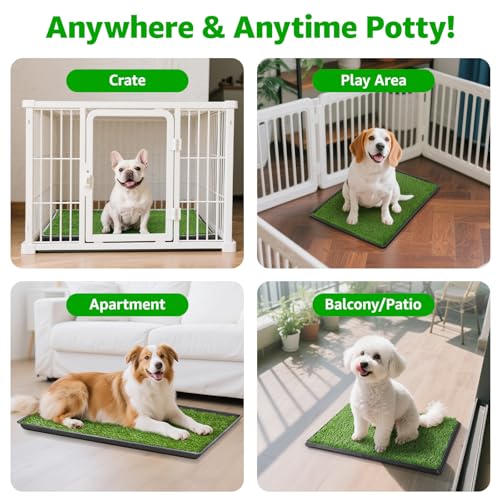 20"x25" Portable Dog Grass Pad with Tray (20"x25")