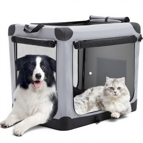 Soft Dog Crate 42 Inch (Grey / 42 Inch)