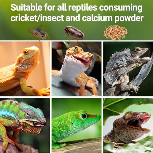 Reptile Cricket Calcium Powder Mixer