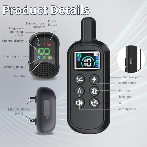 Dog Shock Collar (008 Black)