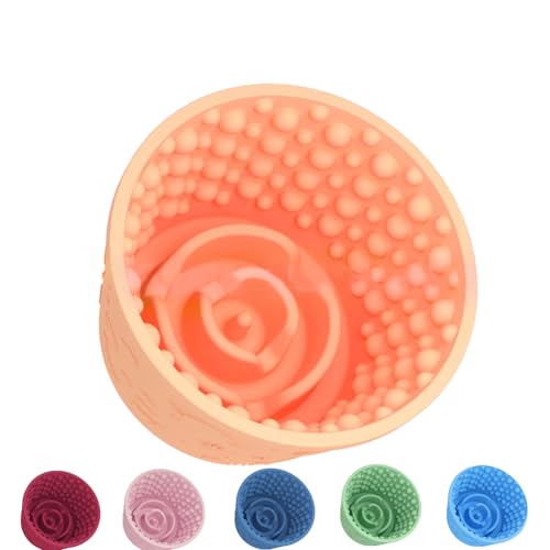 Dog Lick Bowl (S-M / Orange)