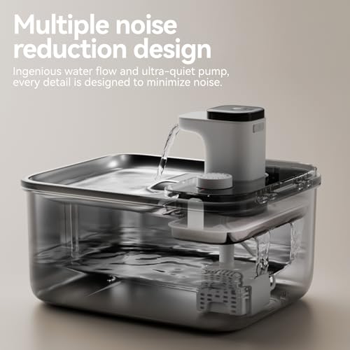 Automatic Stainless Steel cat Water Fountain for Pets Indoor