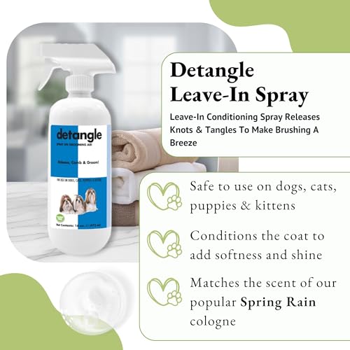 ShowSeason Detangle Pet Spray for Dogs (16 oz)
