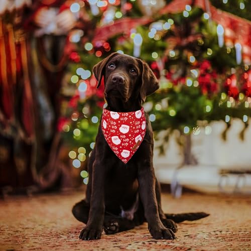 Christmas Dog Bandanas (Large / Christmas-2)