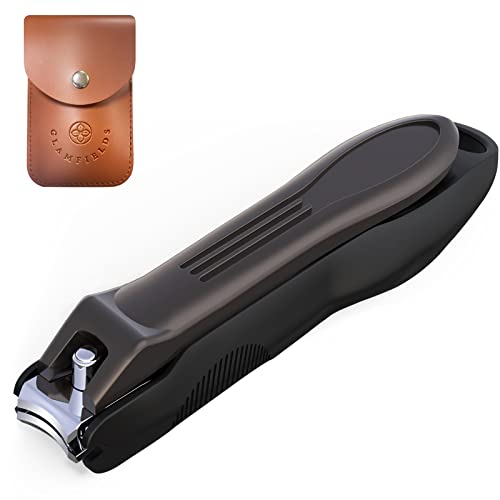 Nail Clippers with No Splash Storage Box (1 Count (Pack of 1))