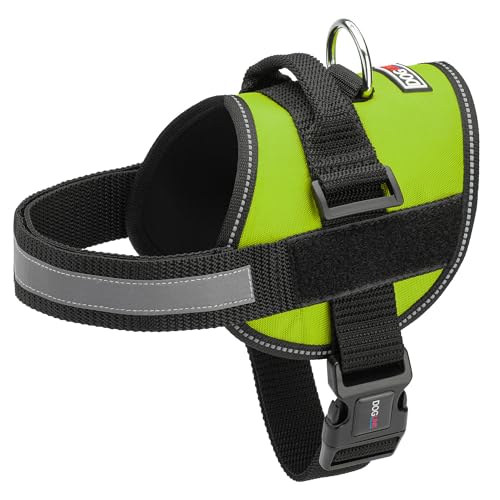 Dog Harness Reflective No (Lime Green / Girth 33" to 46")