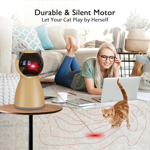 Interactive Cat Laser Toy Automatic for Indoor Cats