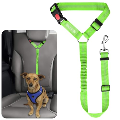 Dog Seat Belt for Car (Green)