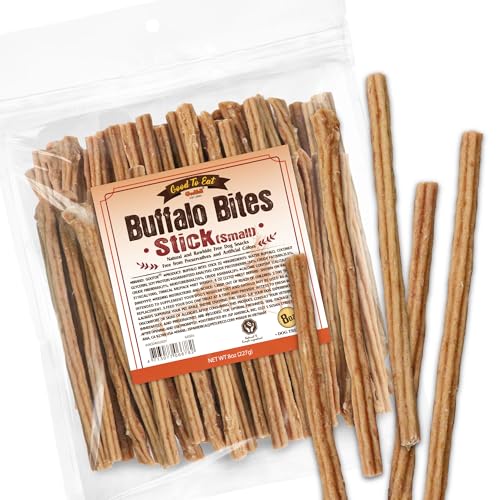Natural Buffalo Dog Treats (8 Ounce (Pack of 1))