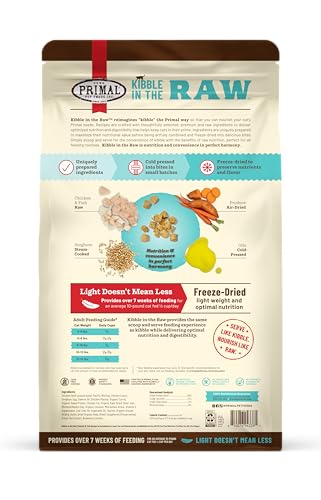 Primal Kibble in The Raw (4 Pound (Pack of 1))