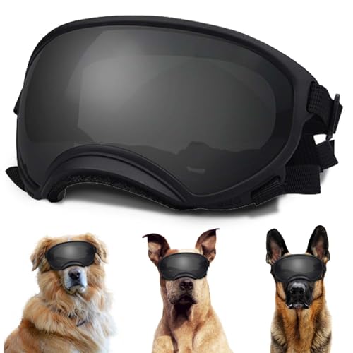 Medium Dog Sunglasses with Adjustable Strap UV Protection